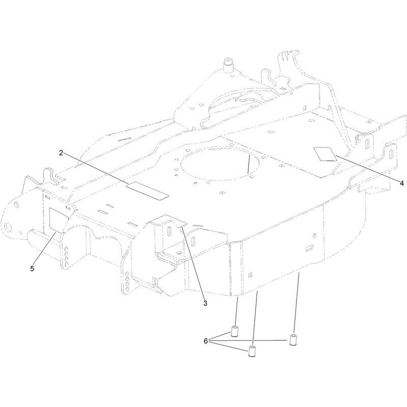 LH Wing Deck Decal Assembly No 142-5475