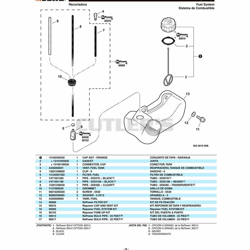 Carcasa del Ventilador, Embrague