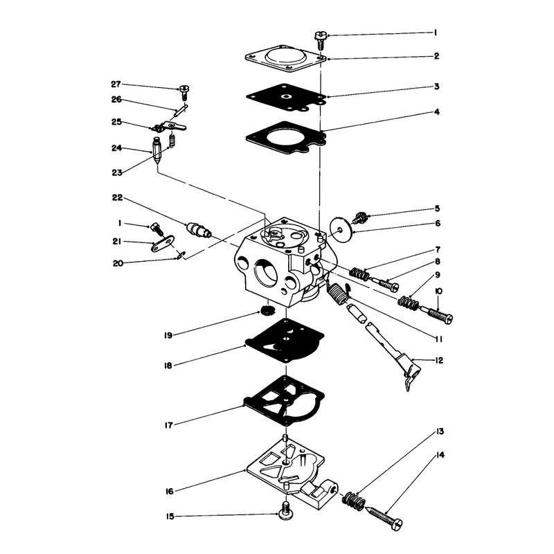 Carburetor Assembly No. 45-2970