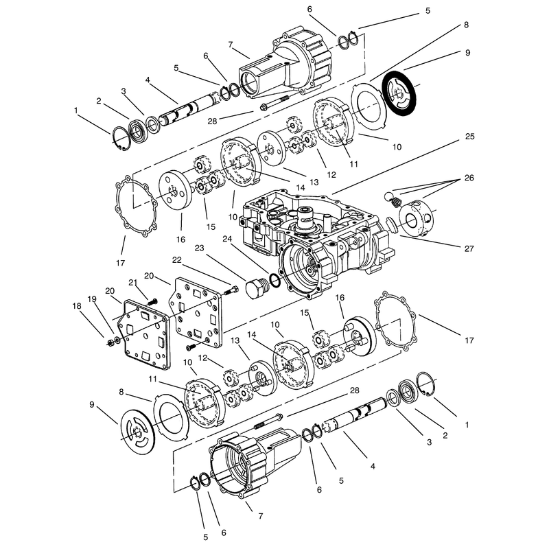 Transmission Eaton Model 781-016