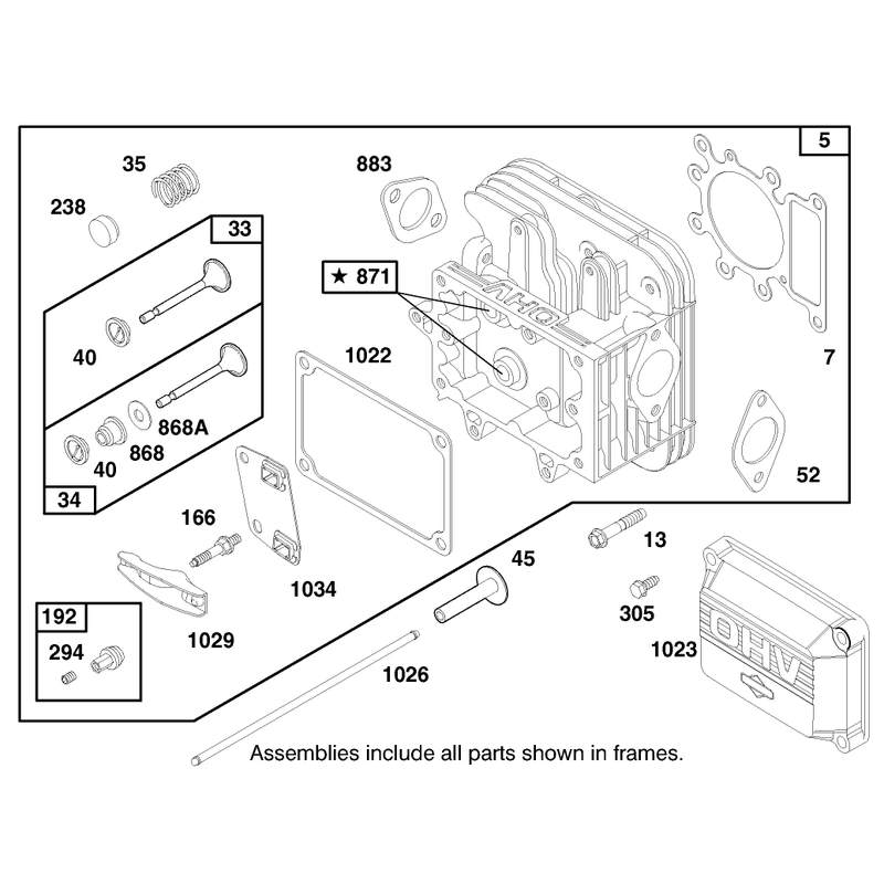 Engine Briggs and Stratton Model 28n707-0131-01