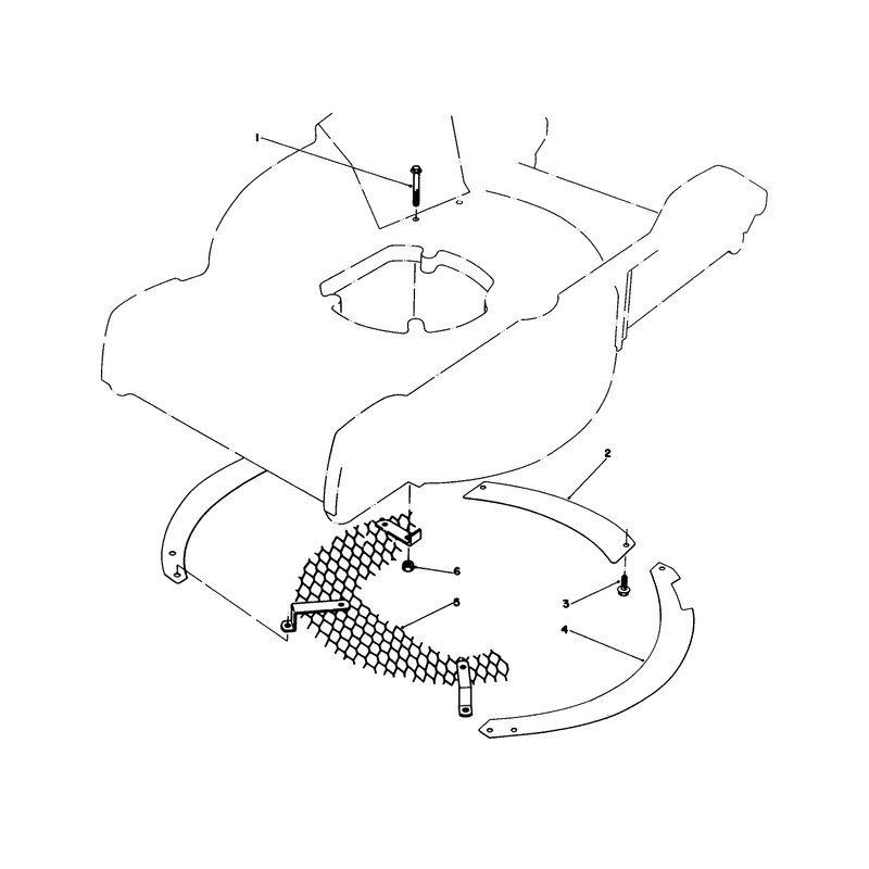 Leaf Shredder Kit No 59101 Optional