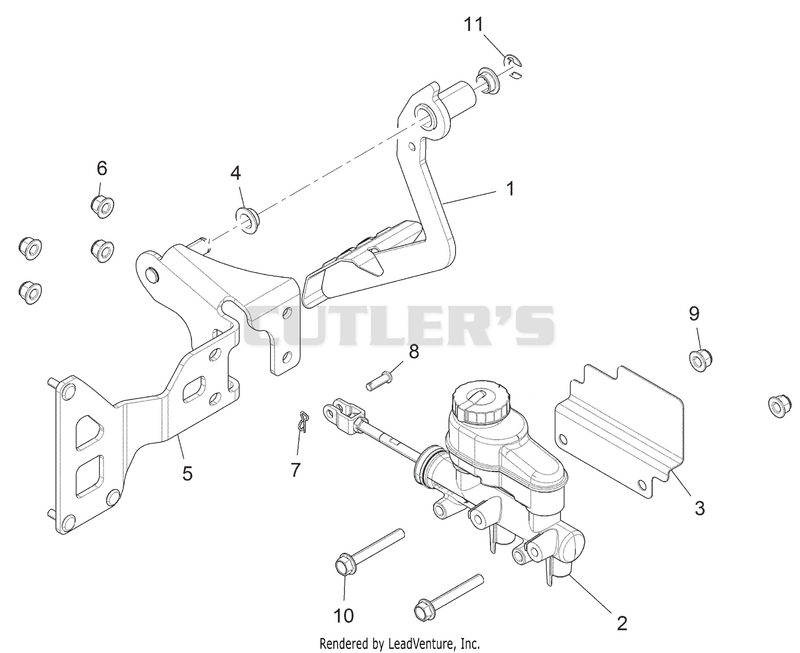 Pedal And Master Cylinder