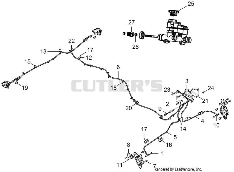 Brake Lines And Master Cylinder