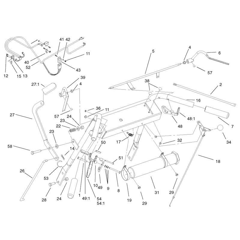 Upper Handle Assembly