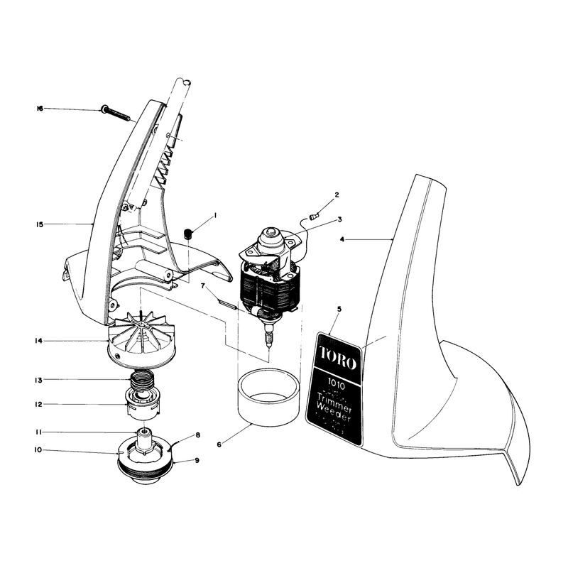 Motor and Housing Assembly