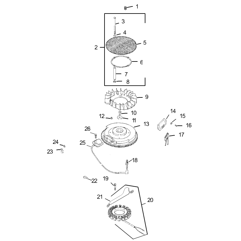 IgnitionElectrical Assembly Kohler CV20S PRO 65593