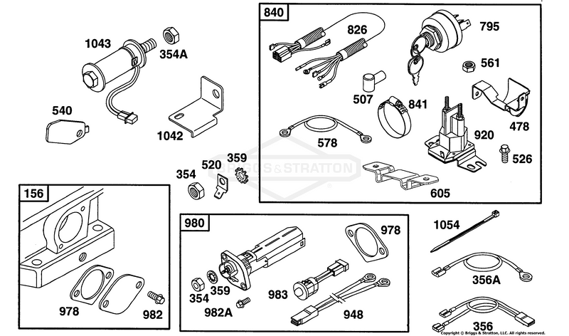 Oil Gard, Key Panel, Elect
