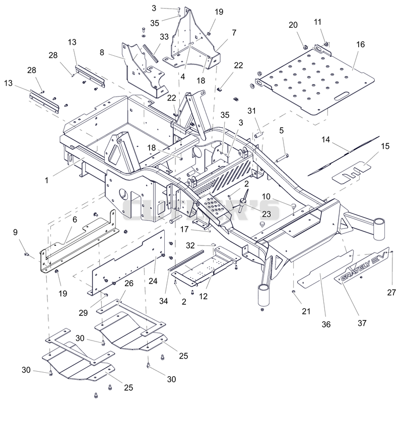 Frame - 60" - RD