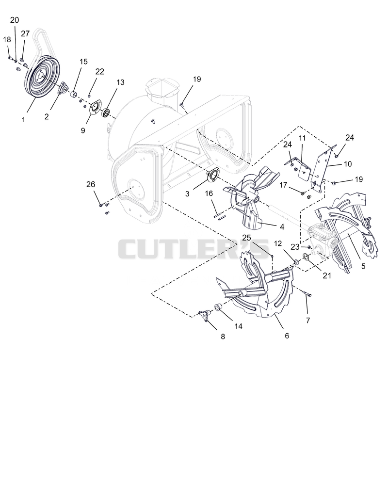 Auger and Impeller - 24"