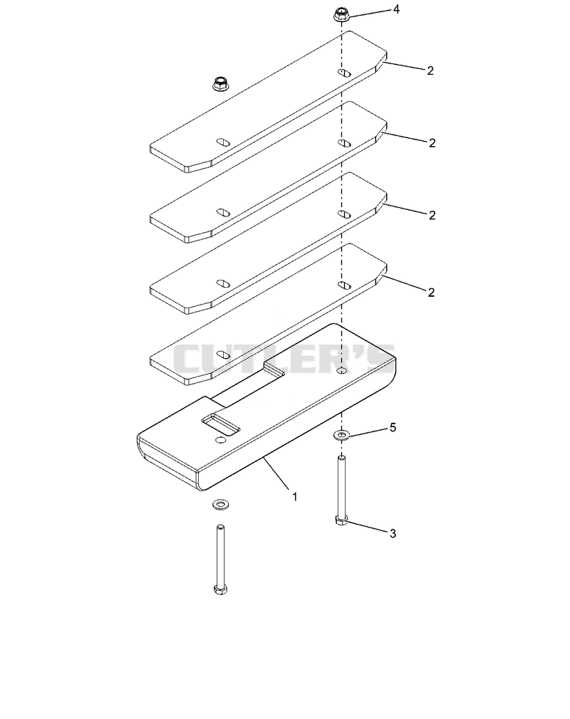 Counterweights - 52"