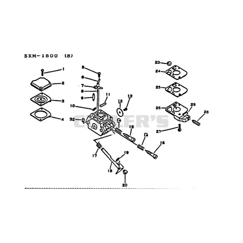 Carburetor Walbro Detail