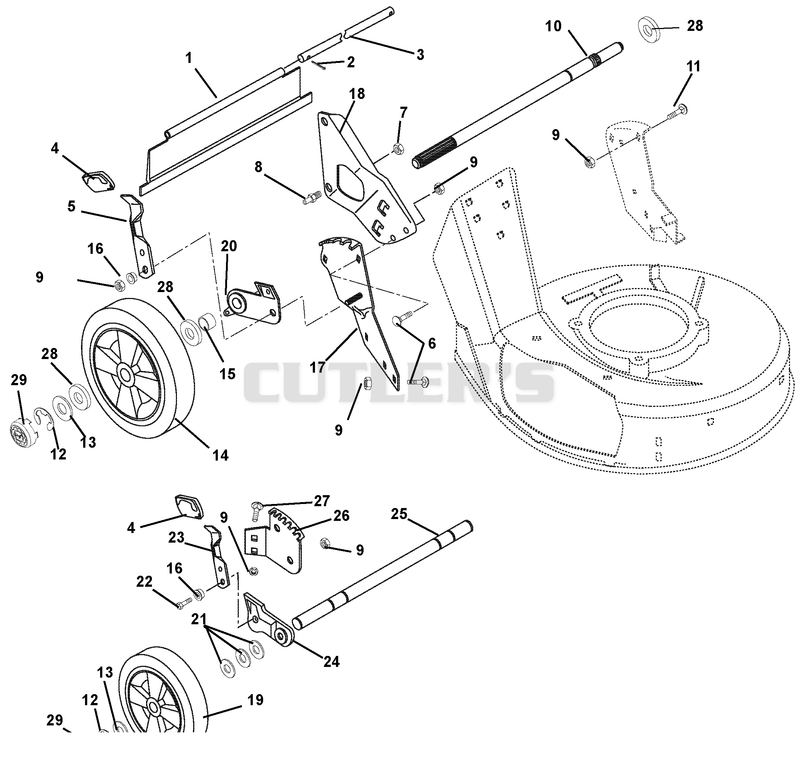 Wheels And Adjusters