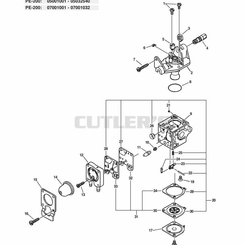 CARBURETOR -- RB-K66B