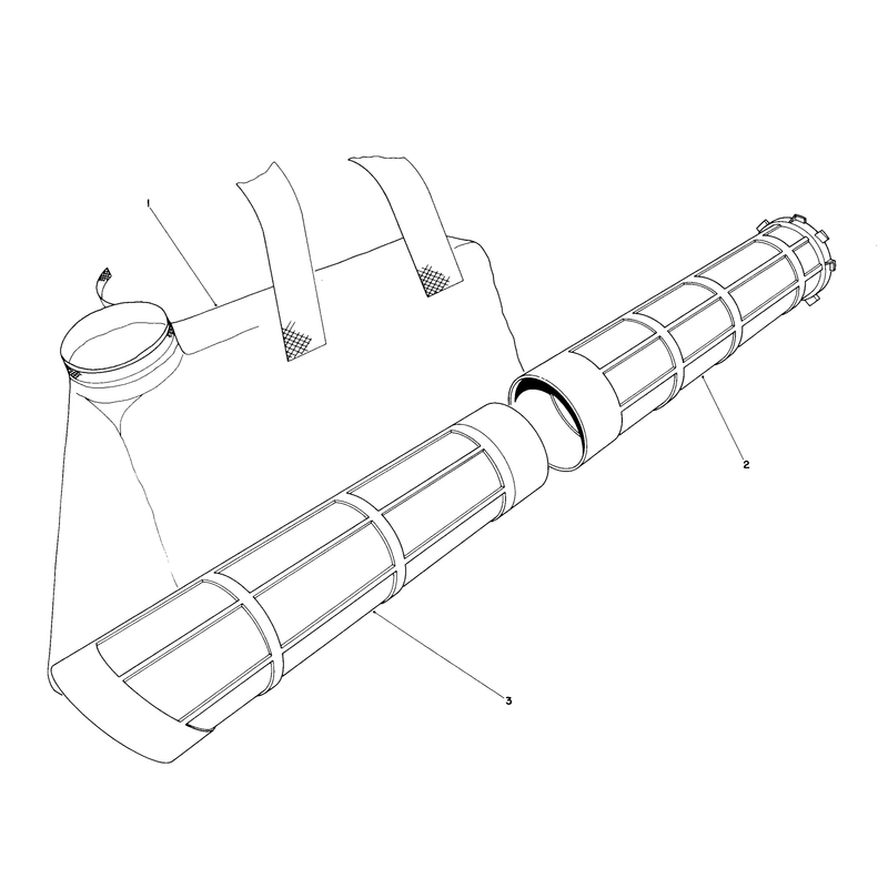 Rake-O-Vac Bagging Kit Model 51531 (standard On Model 51545, Optional On Model 51535)