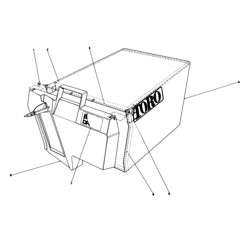 Grass Bag Assembly No 11-0189