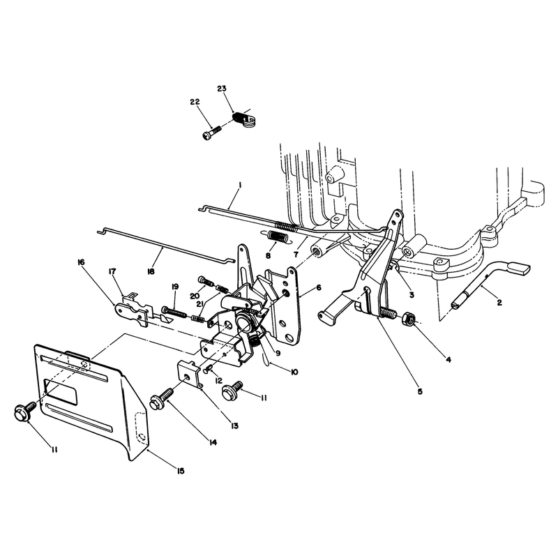 Governor Assembly Engine Model No Vml0-4