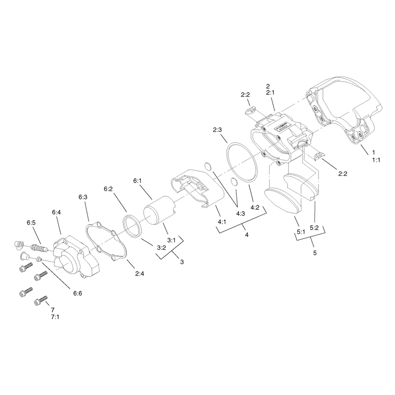 Right Hand Caliper Assembly No 104-6802