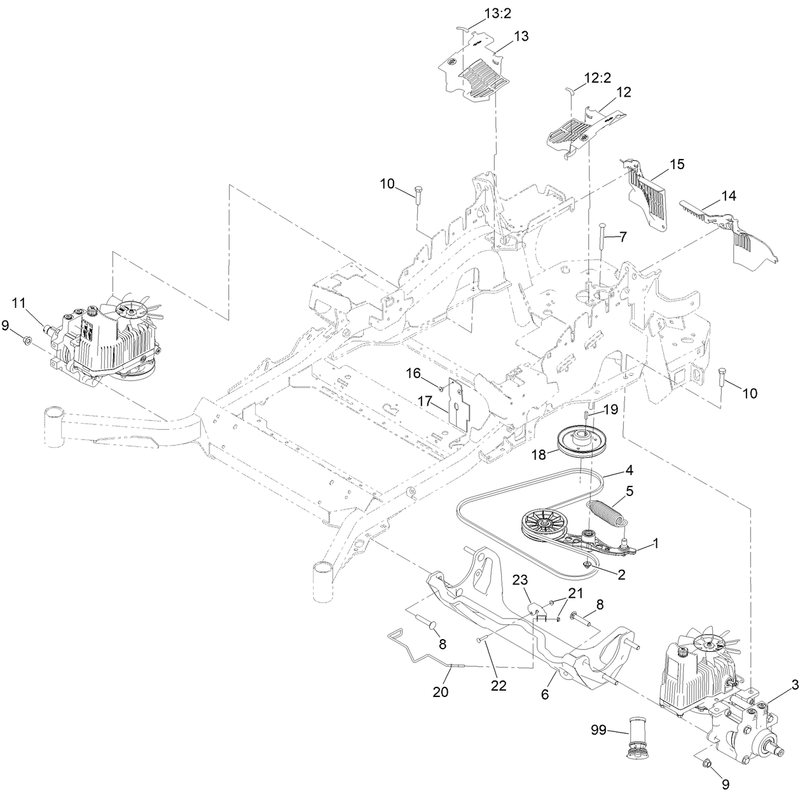 Hydraulic Drive Assembly