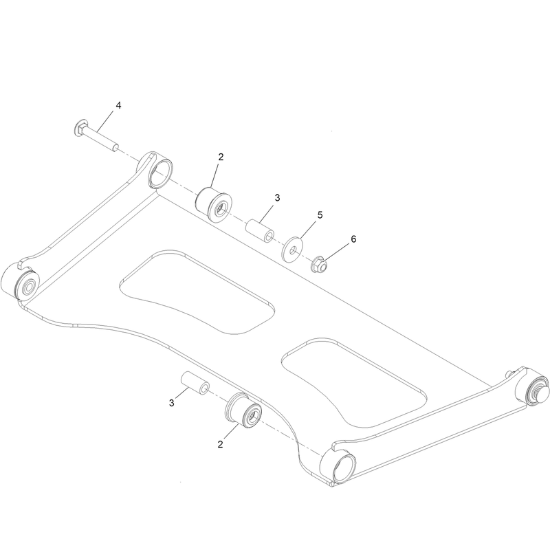 Deck Strut Assembly No. 161-6805