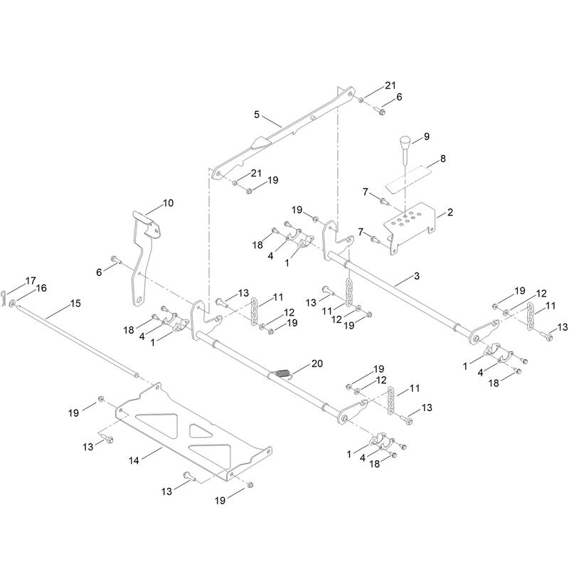 Deck Lift Assembly
