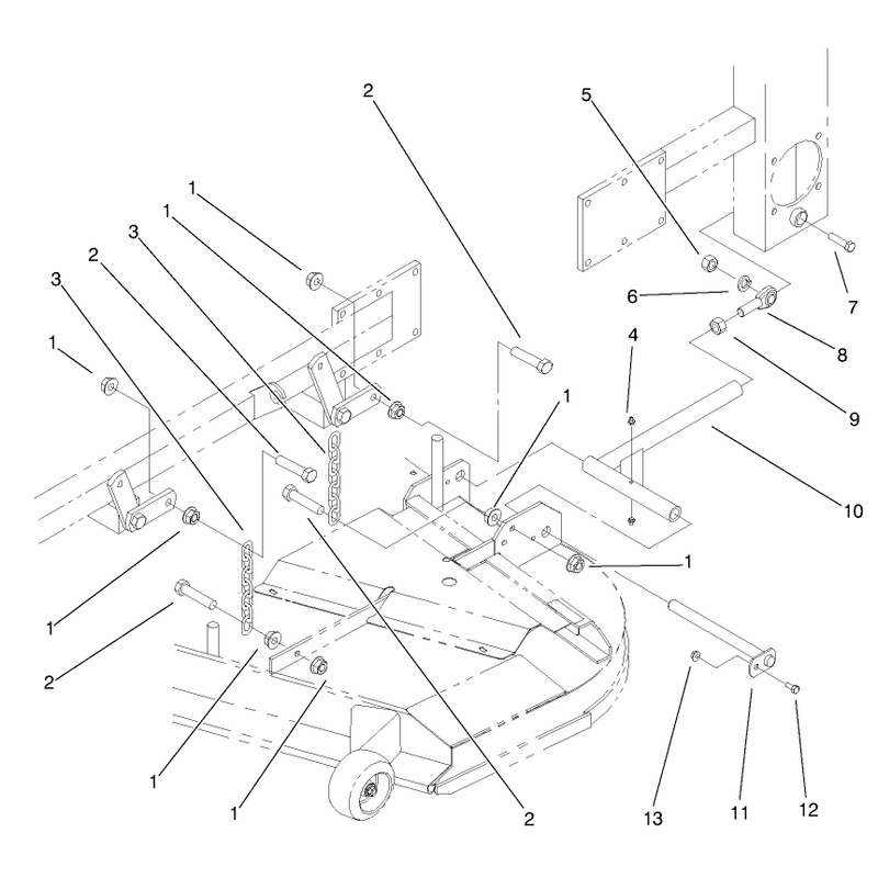 Frame and Deck Assembly