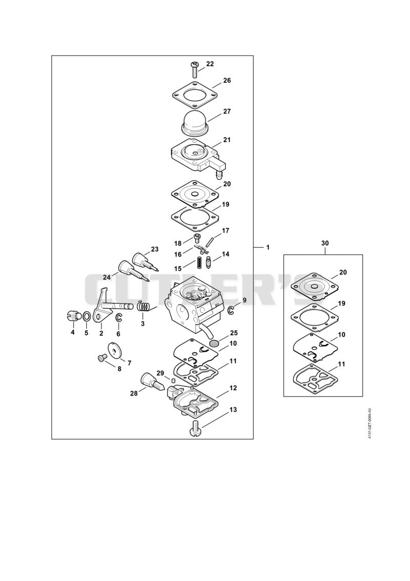 Carburetor 4137/36