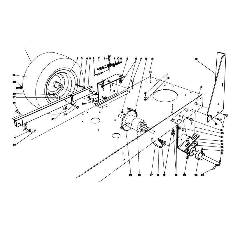 Rear Axle Assembly