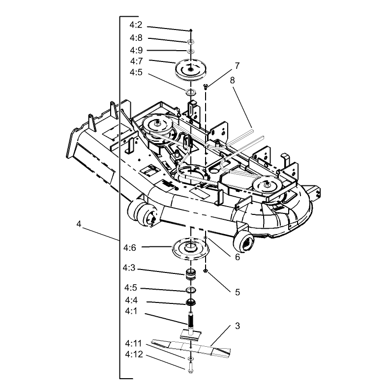 Deck Spindle Assembly