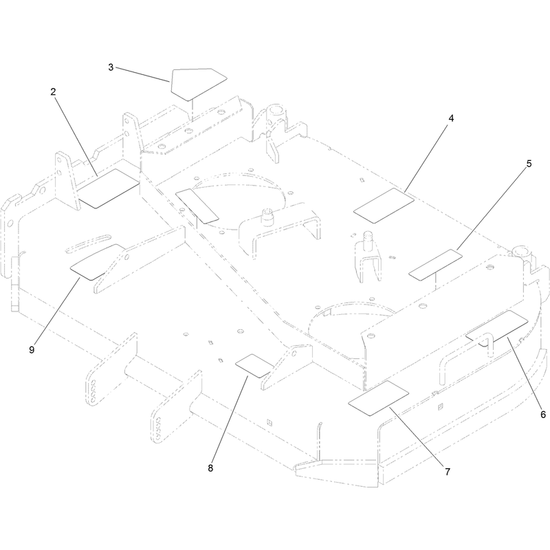 Deck Decal Assembly No. 112-7080