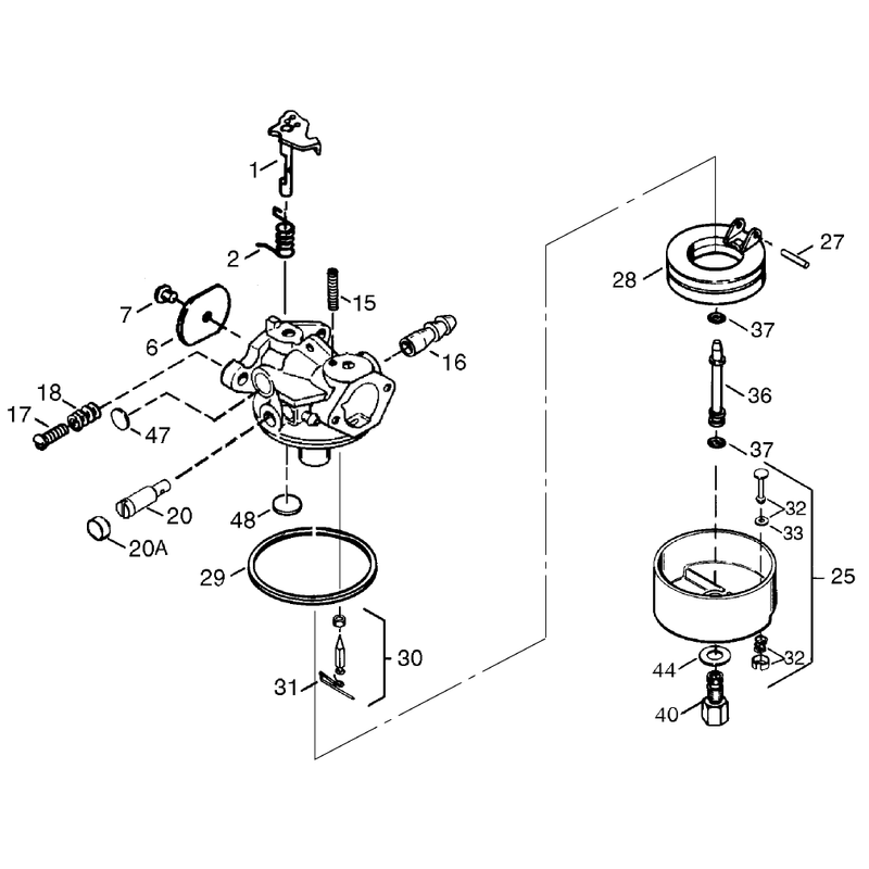 Carburetor No. 640081