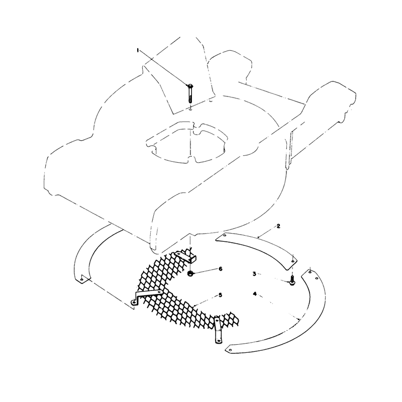Leaf Shredder Kit No 59100 Optional