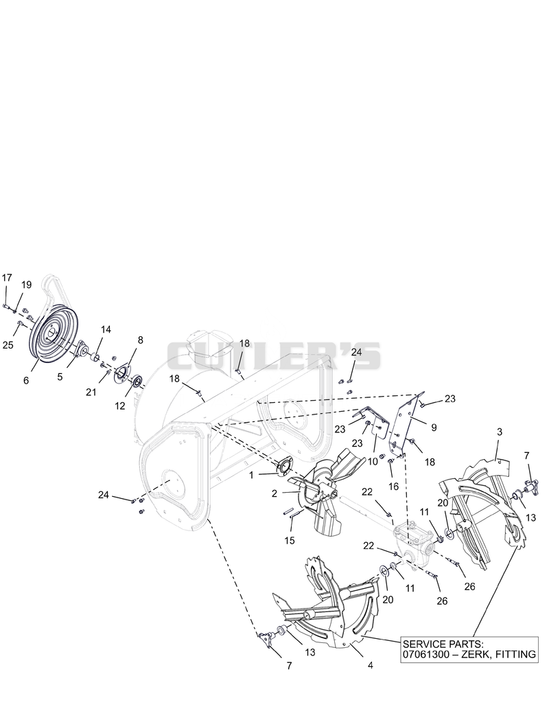 Auger and Impeller – 24"