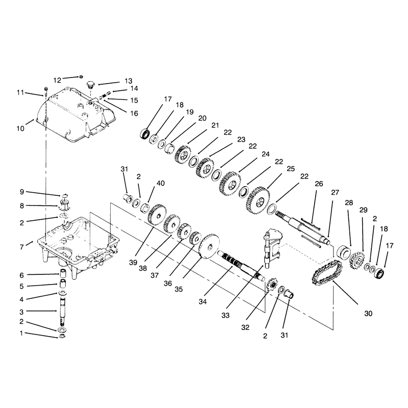 Peerless Transmission Model No 700-039