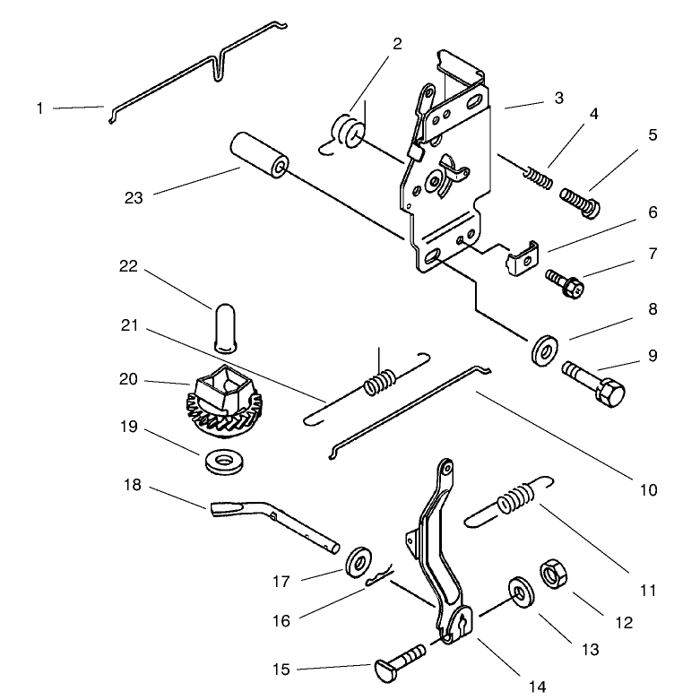 Control Equipment Assembly Kawasaki Model FB460V-LS08