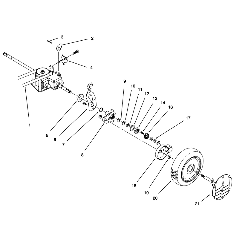 Rear Axle Assembly