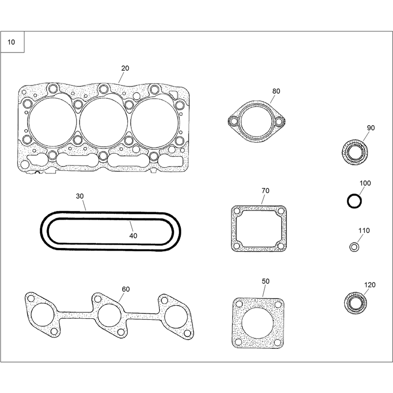 Upper Gasket Kit