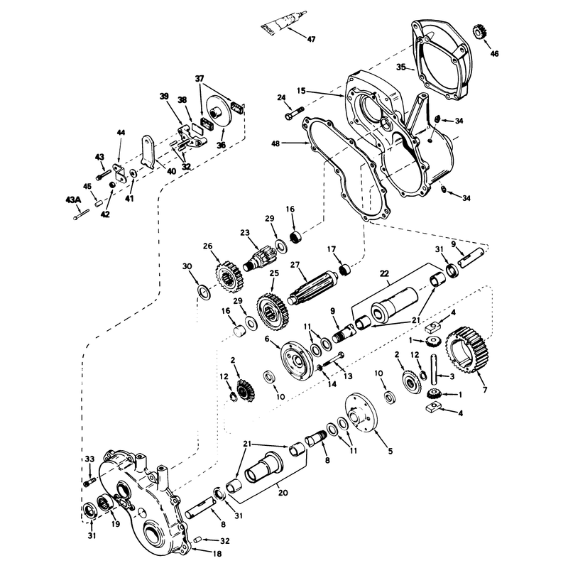 Differential Assembly No 1310-001a