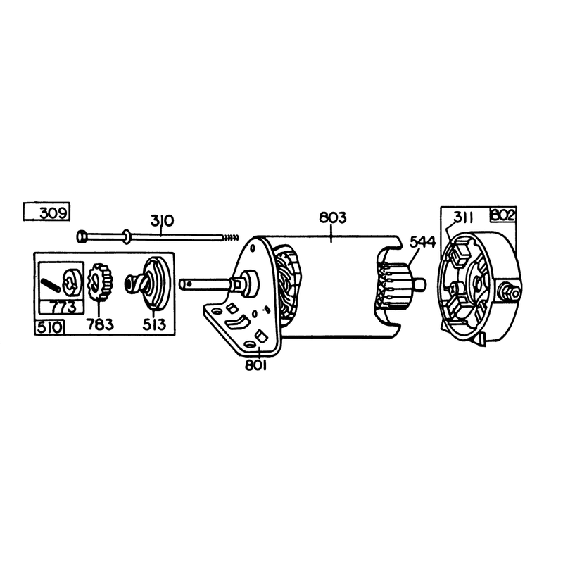 Briggs And Stratton Model 252707-0223-01, Briggs & Stratton 252707-0177-01