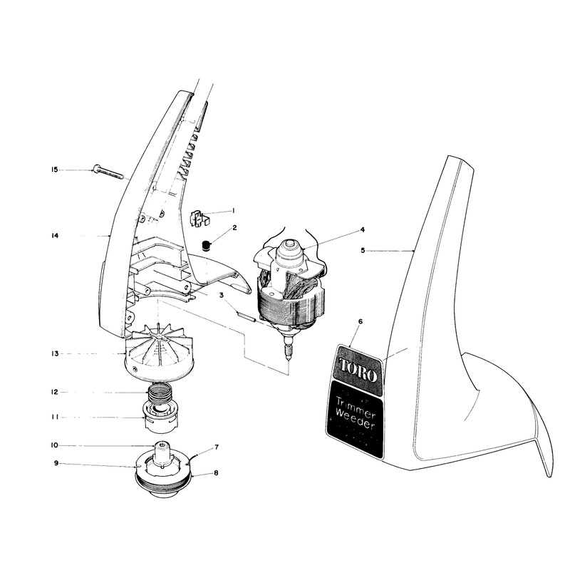 Motor And Housing Assembly