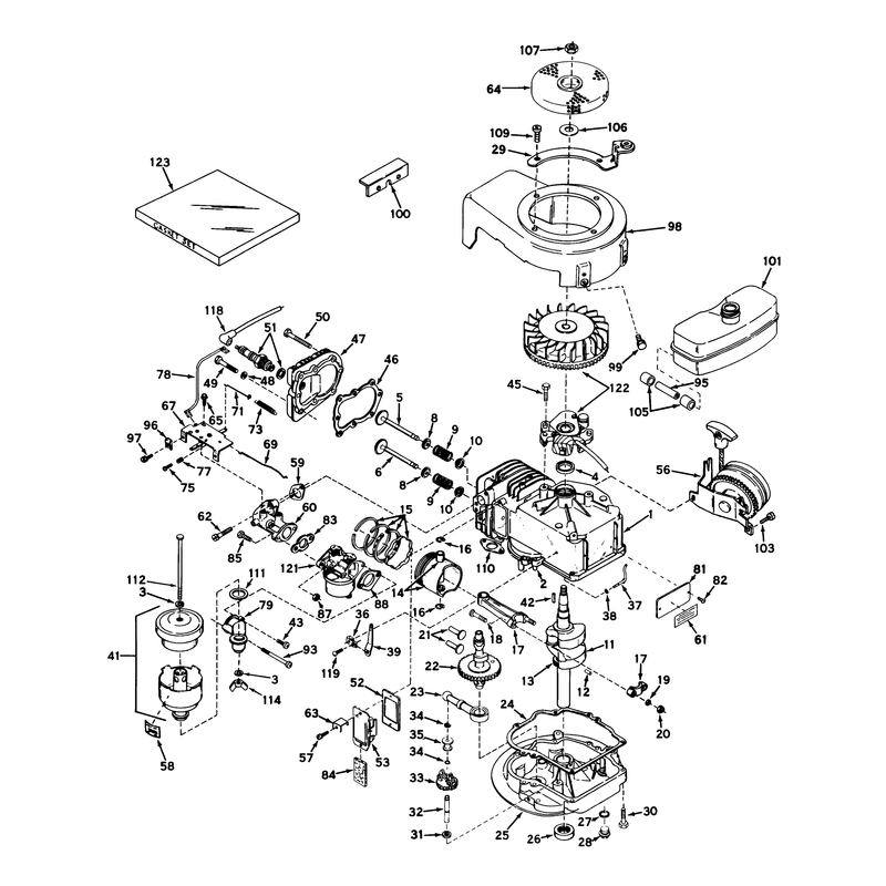 Engine Model No Lav30-30444h