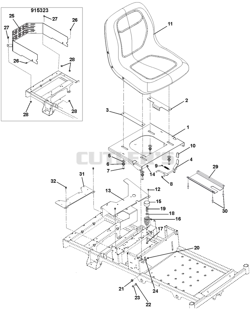 Seat and Seat Support