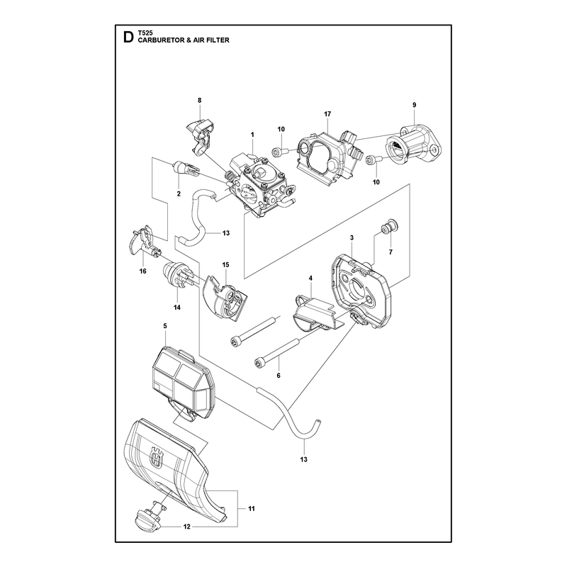 CARBURETOR AND AIR FILTER
