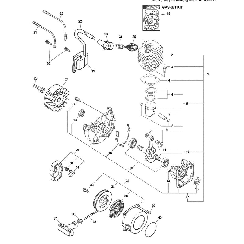 Engine, Short Block, Ignition, Starter