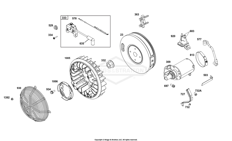 Flywheel, Ignition, and Starter Group