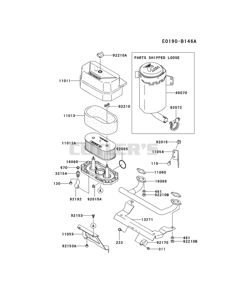 AIR-FILTER/MUFFLER
