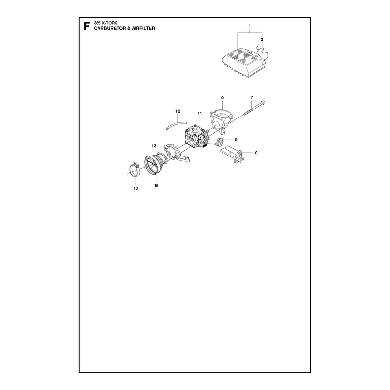 CARBURETOR AND AIR FILTER