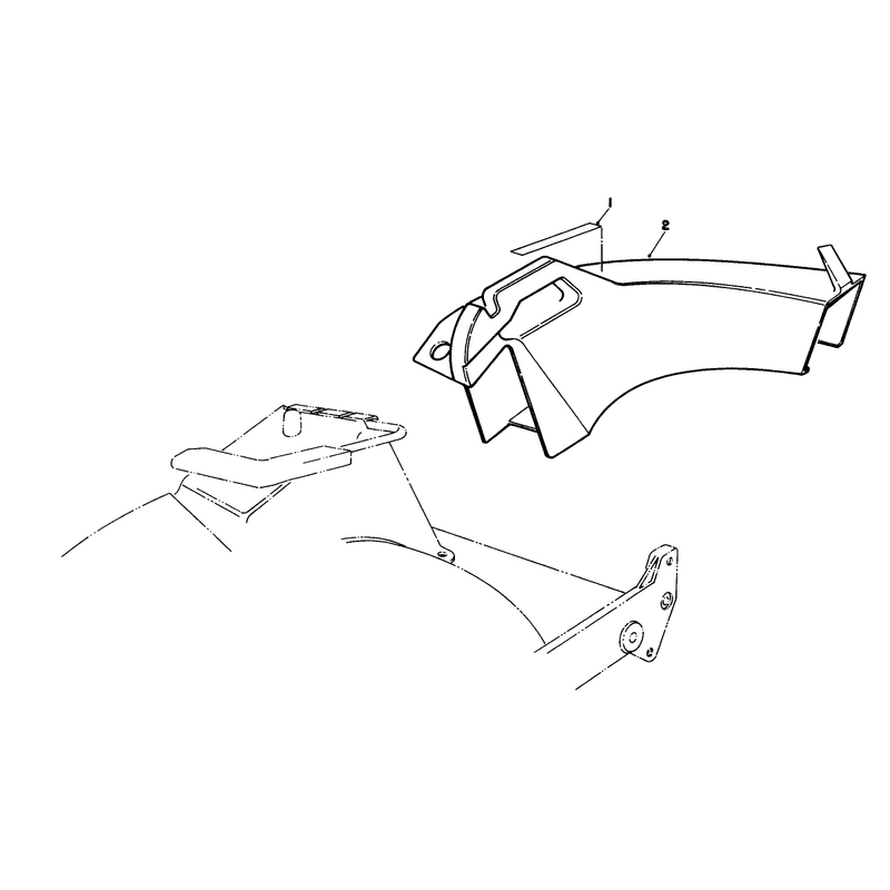 Side Discharge Chute Model No 59168 Optional