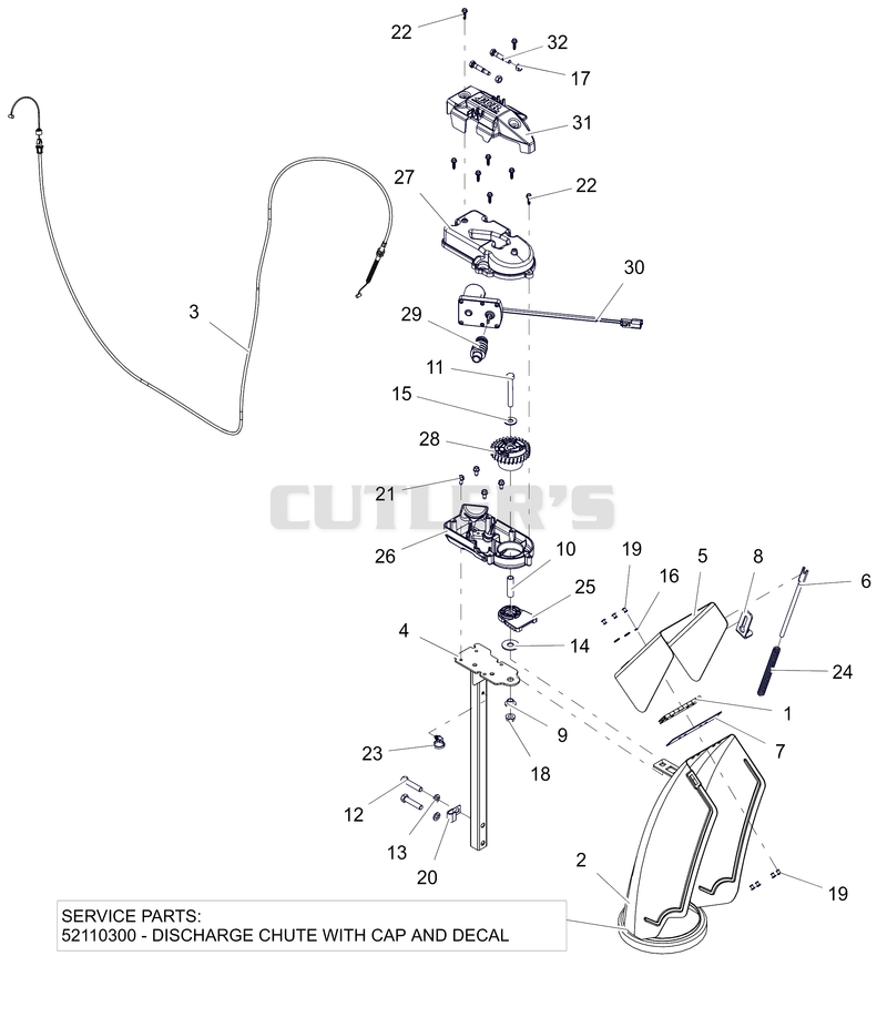 Discharge Chute - EFI