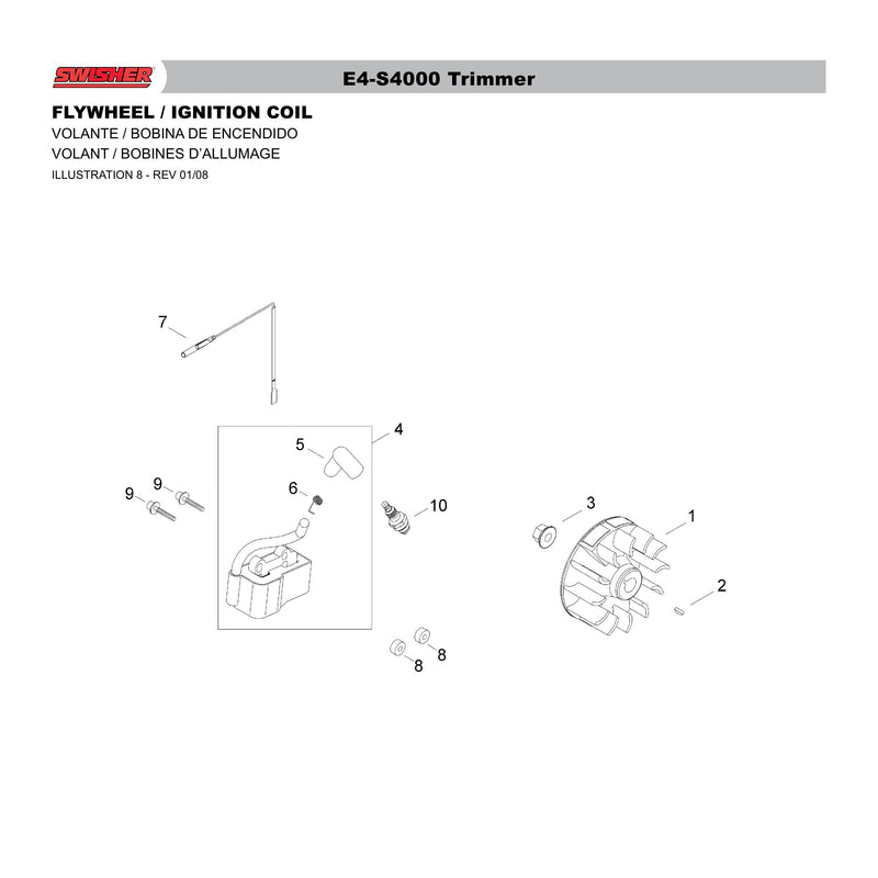 FLYWHEEL / IGNITION COIL